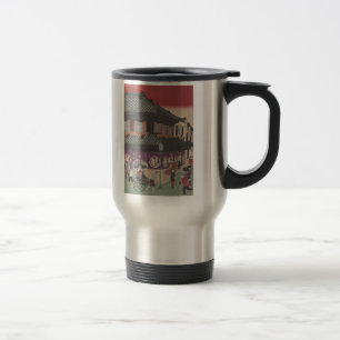 Tokyo gataplats med apotektravel mug resemugg