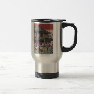 Tokyo gataplats med apotektravel mug resemugg