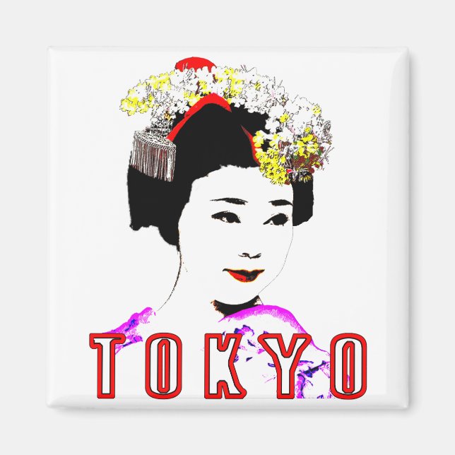 Tokyo Geisha Magnet (Framsidan)