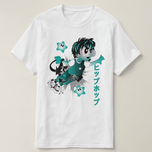 Tokyo HipHop Head T Shirt (Design framsida)