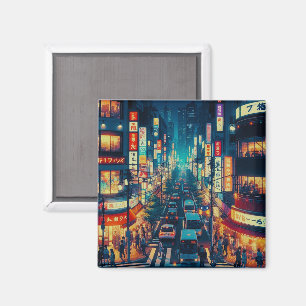 Tokyo i Rörelse Magnet