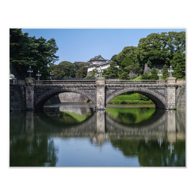 Tokyo Imperial Palace - fotoutskrift Fototryck (Framsidan)