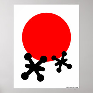 Tokyo jackar - popkonstaffisch poster