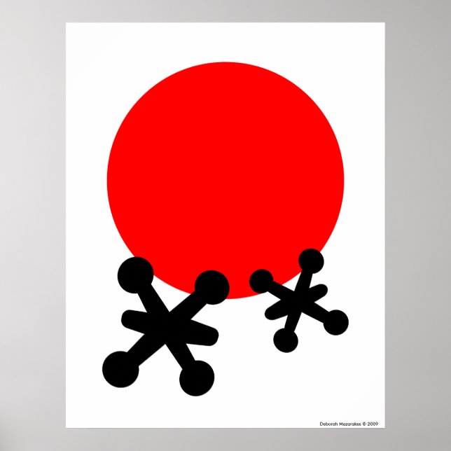 Tokyo-Jackar - poster med poppgrafik (Framsidan)