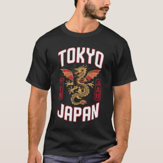 Tokyo Japan Dragon - Urban Street Stil Tee