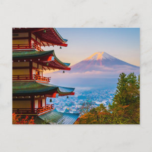 Tokyo Japan   Fuji-vykort Vykort