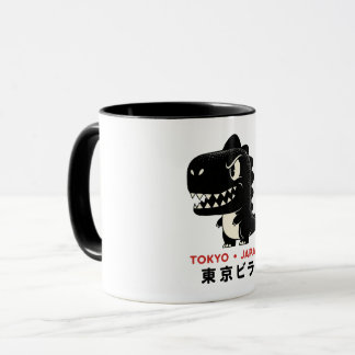 TOKYO JAPAN GODZILLA MUNKRIGARE MUGG