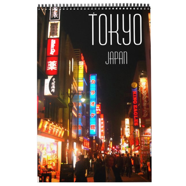 tokyo japan kalender (Omslag)