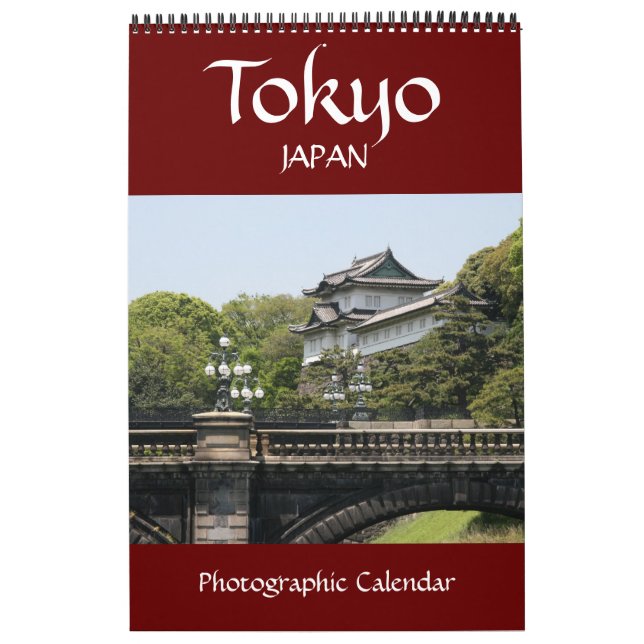 tokyo japan kalender (Omslag)