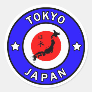 Tokyo Japan klistermärke