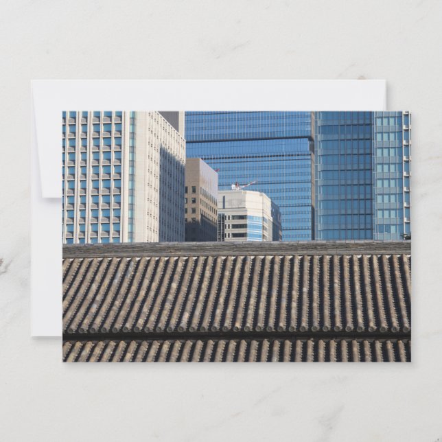 Tokyo, Japan-kort (Framsida)