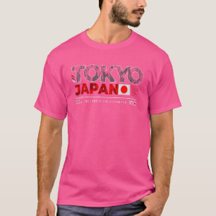 Tokyo Japan Landet Med Den Uppgående Solen T Shirt