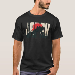 Tokyo Japan Monster Attack T Shirt