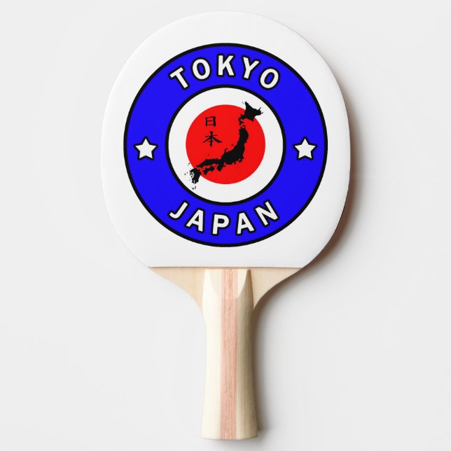 Tokyo Japan Pingisracket (Framsidan)