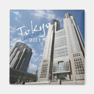 Tokyo Japan reser år för kylmagnetändring Magnet