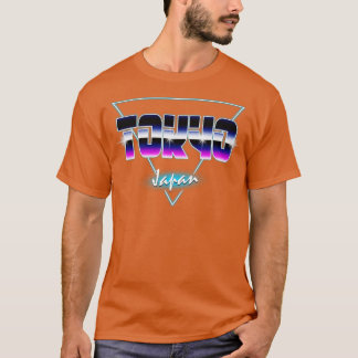 Tokyo Japan Retrowave Outrun 3 T Shirt