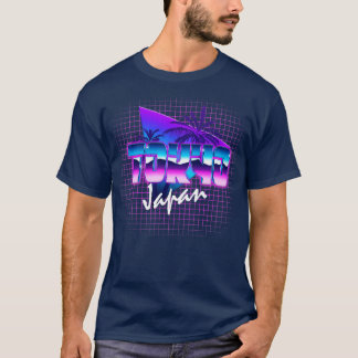 Tokyo Japan Retrowave-utfall 2 T Shirt