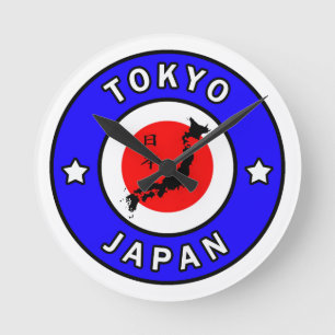 Tokyo Japan Rund Klocka