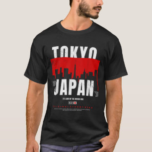 Tokyo Japan Solens Uppgångs Land Original St T Shirt