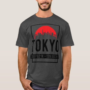 Tokyo Japan-Trendig Japanska Native Travel Premium T Shirt