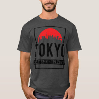 Tokyo Japan-Trendig Japanska Native Travel Premium T Shirt