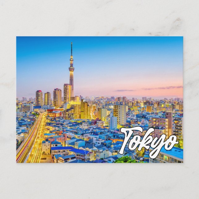 Tokyo, Japan Vykort (Framsida)