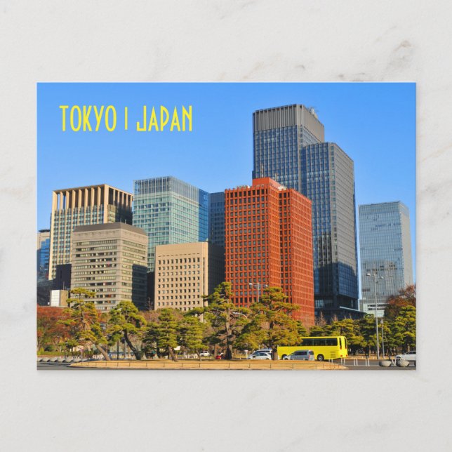 Tokyo, Japan Vykort (Framsida)