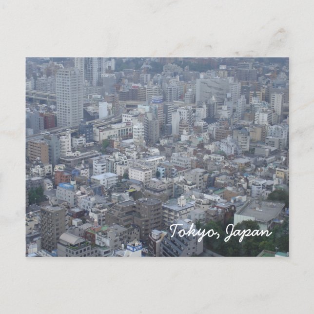 Tokyo, japanskt vykort (Framsida)