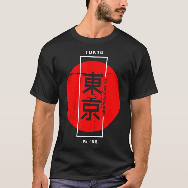 Tokyo Jpn Dnm T Shirt (Framsida)