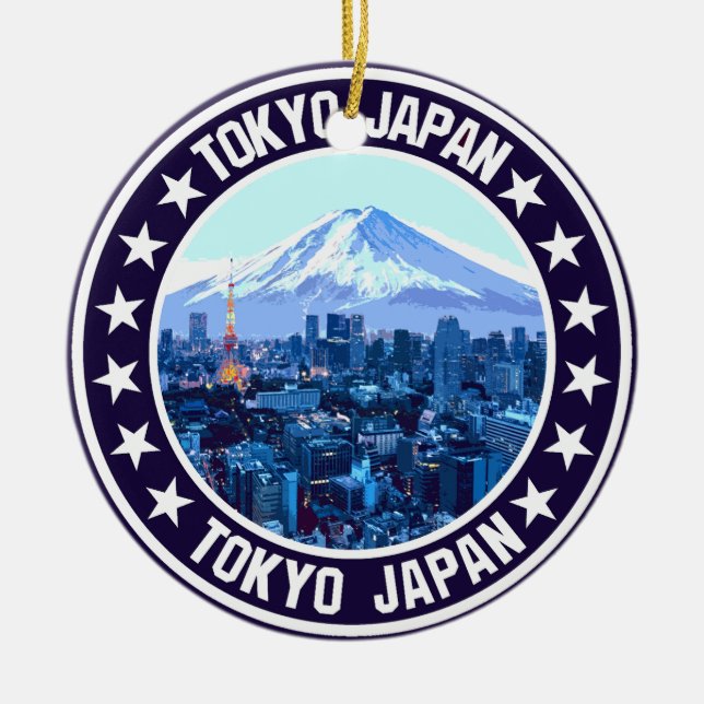 Tokyo Julgransprydnad Keramik (Framsidan)