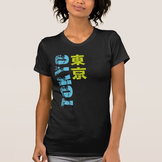 Tokyo Kanji Tee Shirt (Framsida)