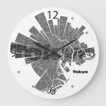Tokyo Karta Clock