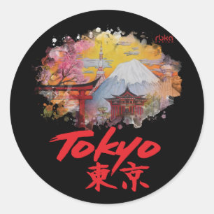 Tokyo klistermärke
