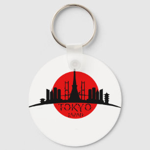 Tokyo Landmark Nyckelring