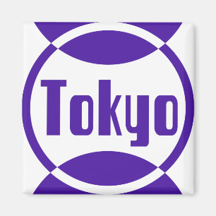 Tokyo Lila Logotyp Design #1 Magnet