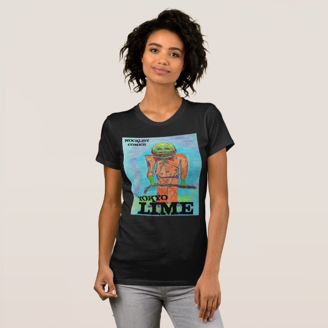 TOKYO LIME T SHIRT (Hel framsida)