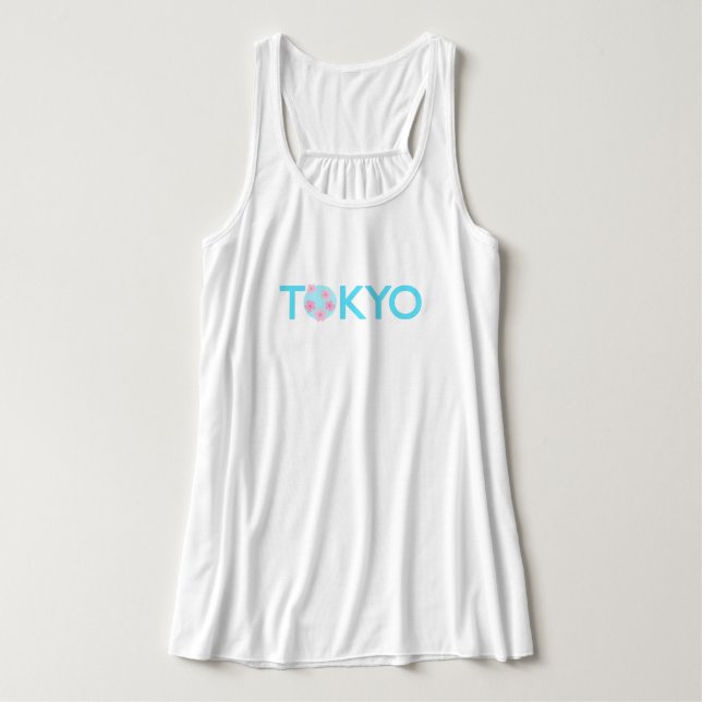 Tokyo Linne Med Racerback (Design framsida)