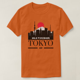 Tokyo Marathon Finisher 2025, Personlig Running T Shirt