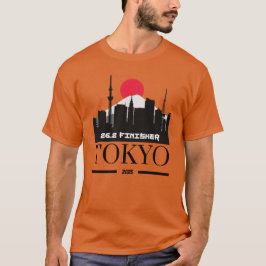 Tokyo Marathon Finisher 2025, Personlig Running T Shirt