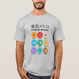 TOKYO METRO GUIDE 東 京 メ ト ロ T SHIRT