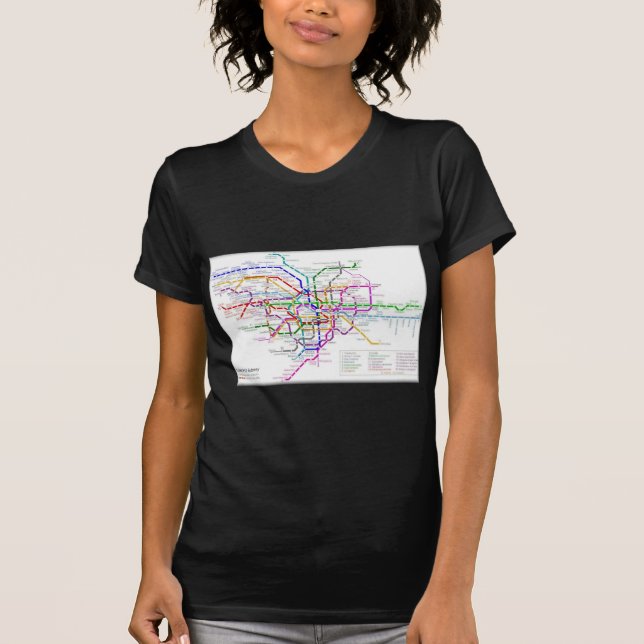 Tokyo Metrokarta Tee (Framsida)