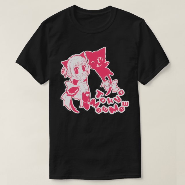 Tokyo Mew Mew Furoku stil T Shirt (Design framsida)