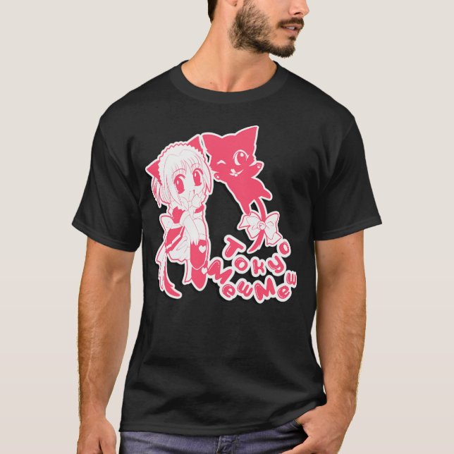 Tokyo Mew Mew - Furoku Stil T Shirt (Framsida)