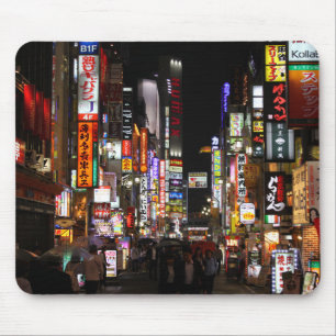 Tokyo-neoner över Japan Musmatta