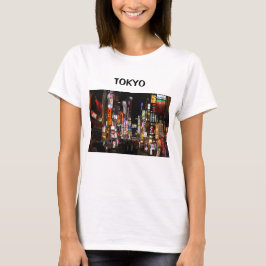 Tokyo-neoner över Japan T Shirt