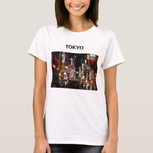 Tokyo-neoner över Japan T Shirt