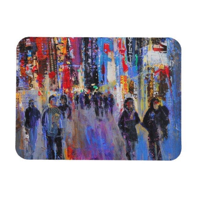 Tokyo Night Magnet (Horisontell)