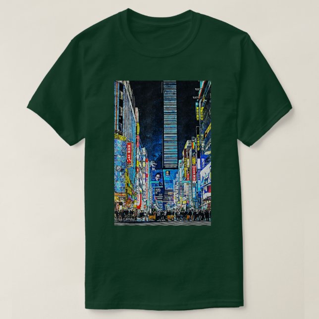 Tokyo Nights T-Shirt (Design framsida)