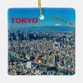 Tokyo Panoramic jul Ornament