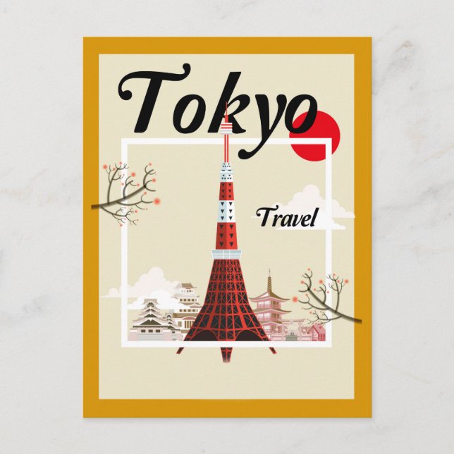 Tokyo Postcard Vykort (Framsida)